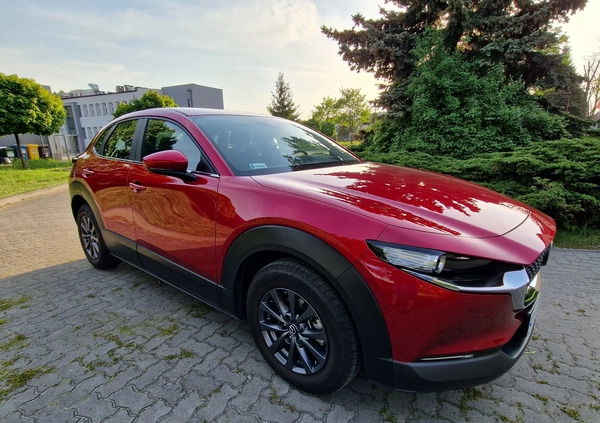 Mazda CX-30 cena 115620 przebieg: 49000, rok produkcji 2021 z Piła małe 121